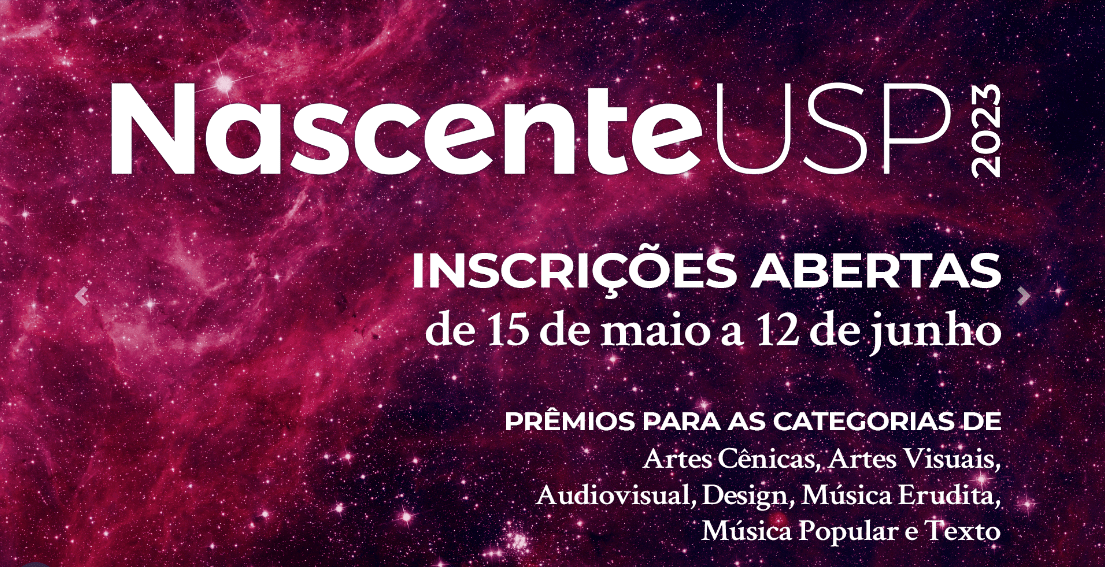 Temporada Nascente USP 2023 opens registration period for students